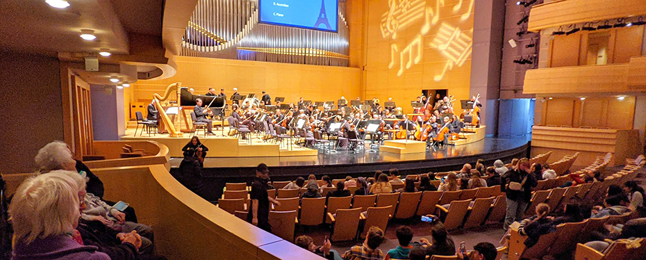 Pines residents attended the Spring Young People's Performance at the Overture Center in Madison